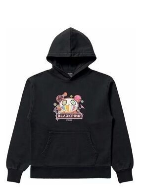 NWT NTWRK BLACKPINK Takashi Murakami Hoodie 2xl NWT! Panda Smiley flowers LV